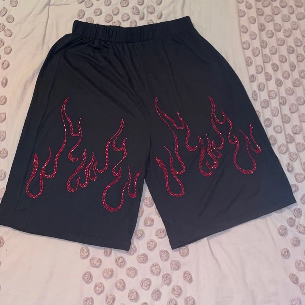 Shein Fire Shorts